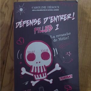 Défense d'Entrer! Filles 1 Book by - Black and Pink